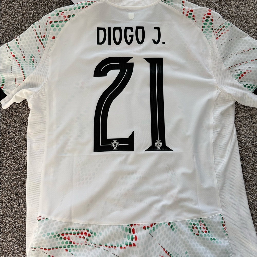 Puma Portugal Away 2025 Player Version ultraweave Jersey Diogo Jota Sz L